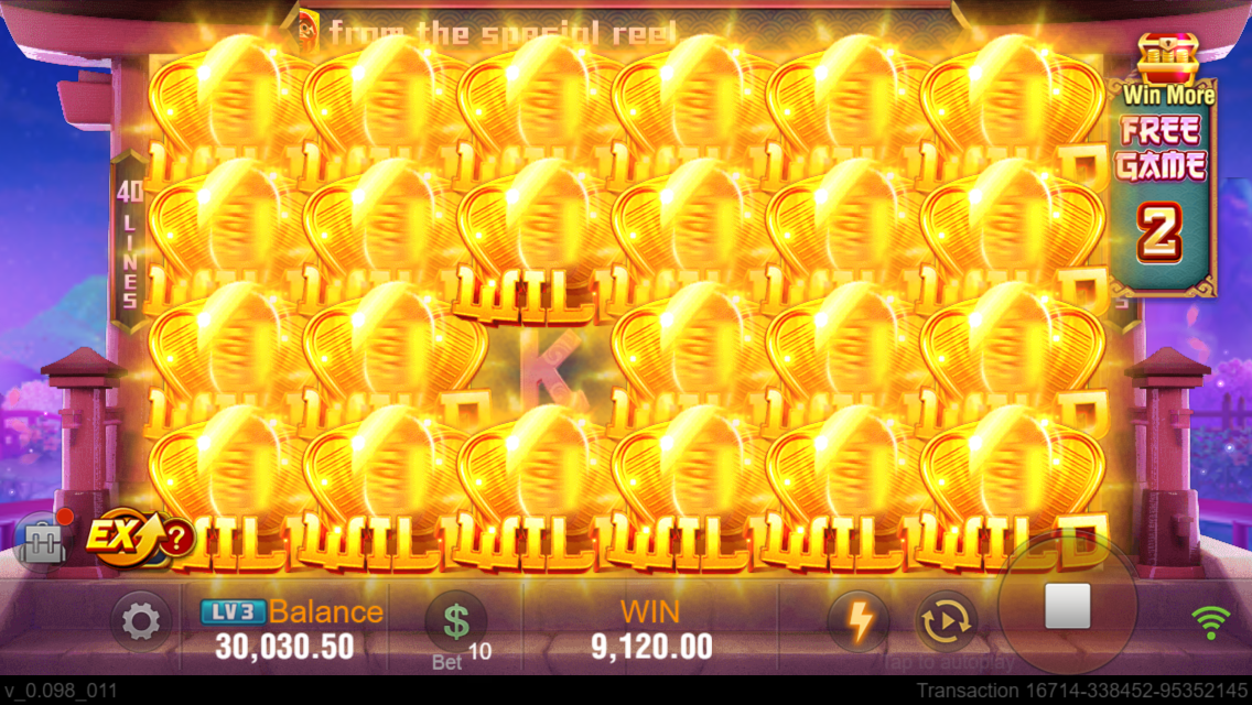 jili slots what will my bet return